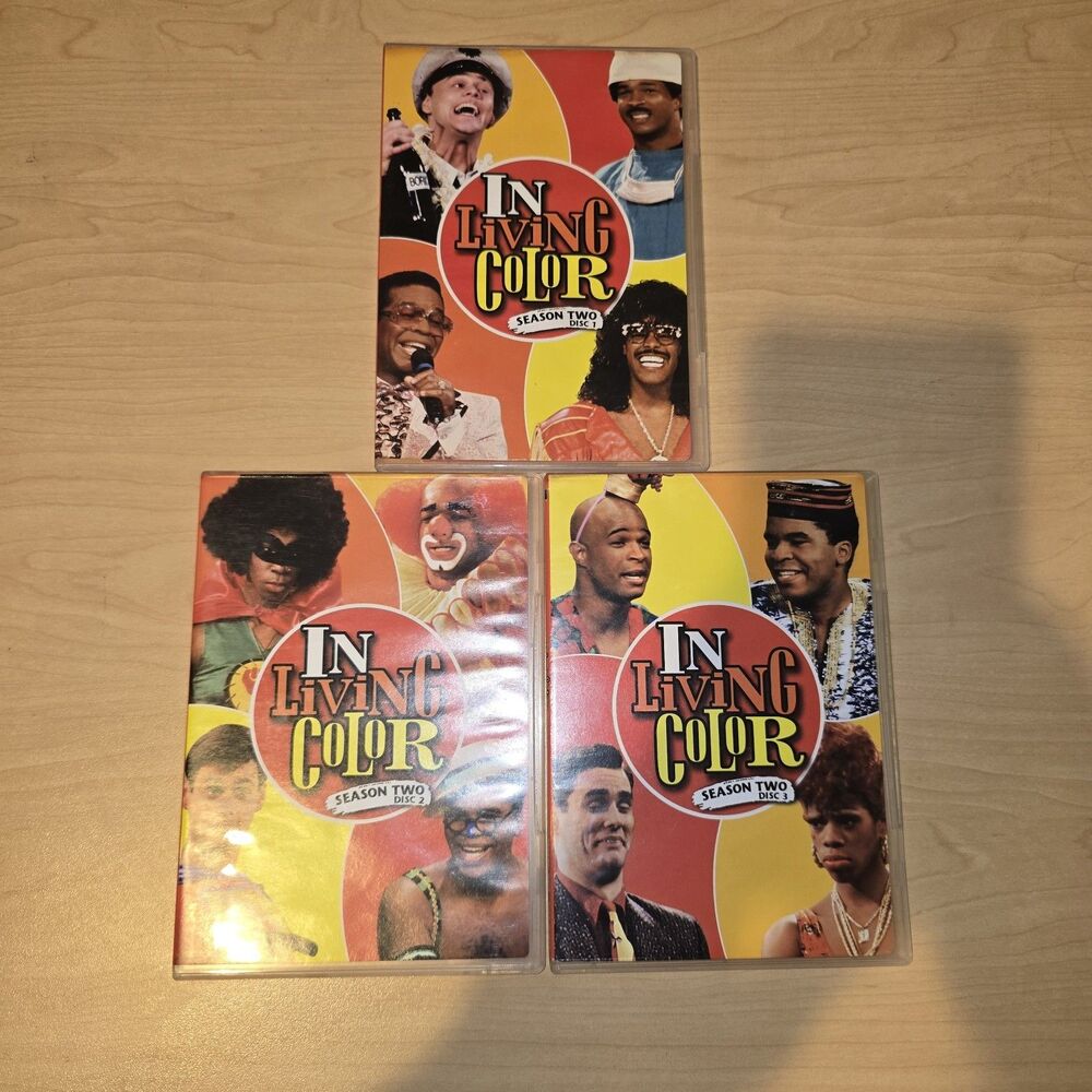 In Living Color - Season 2 (DVD Disc 1,2 and 3) Jim Carrey Damon Wayans